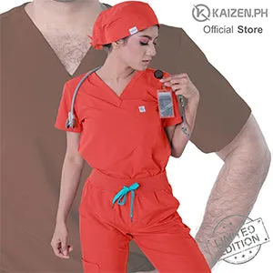Scrub Suit  2nd Gen Limited Edition KSS2G-03 Chest Pocket Top Cargo Zipper Hem Pants
