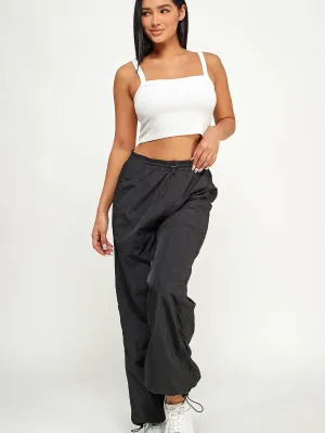 Selena Cargo Parachute Pants