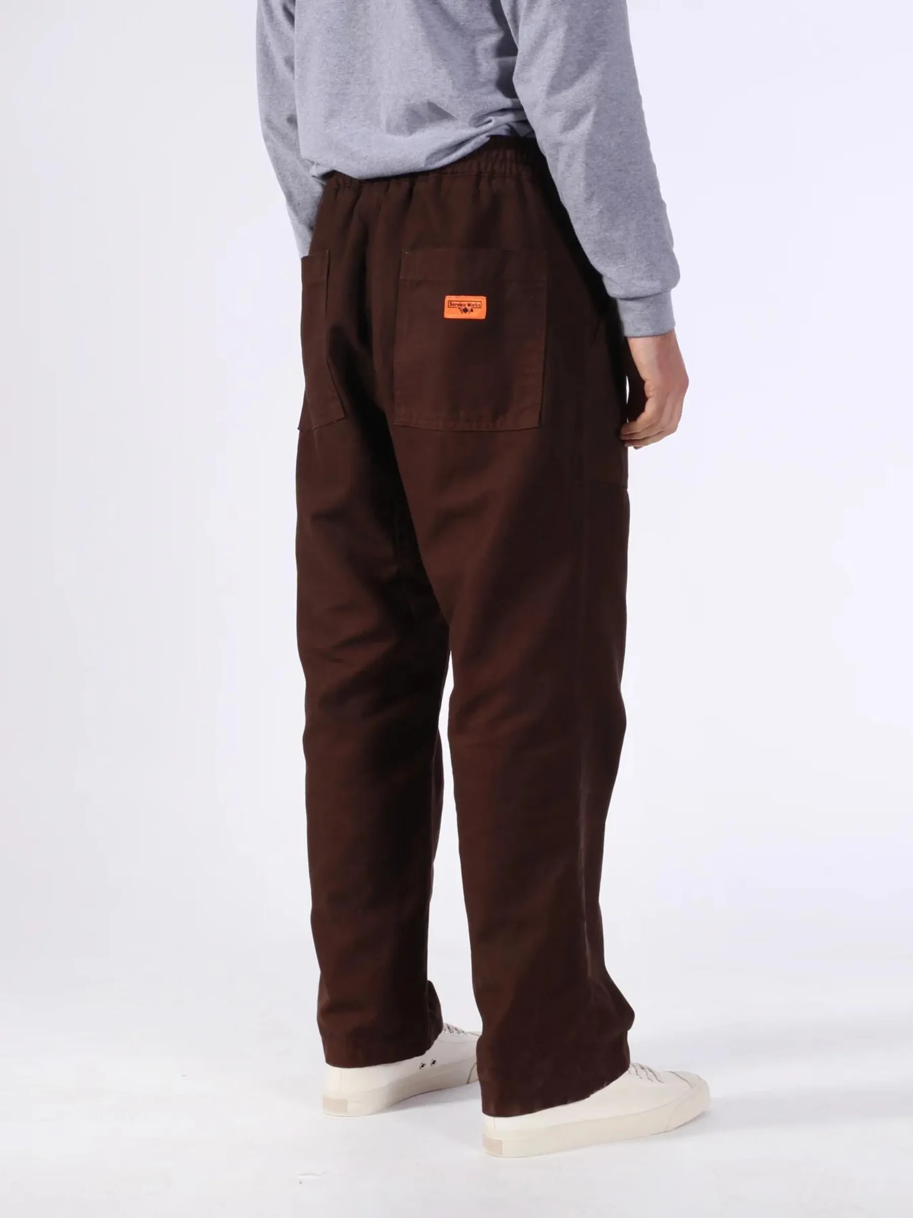 Service Works Canvas Chef Pant - Brown