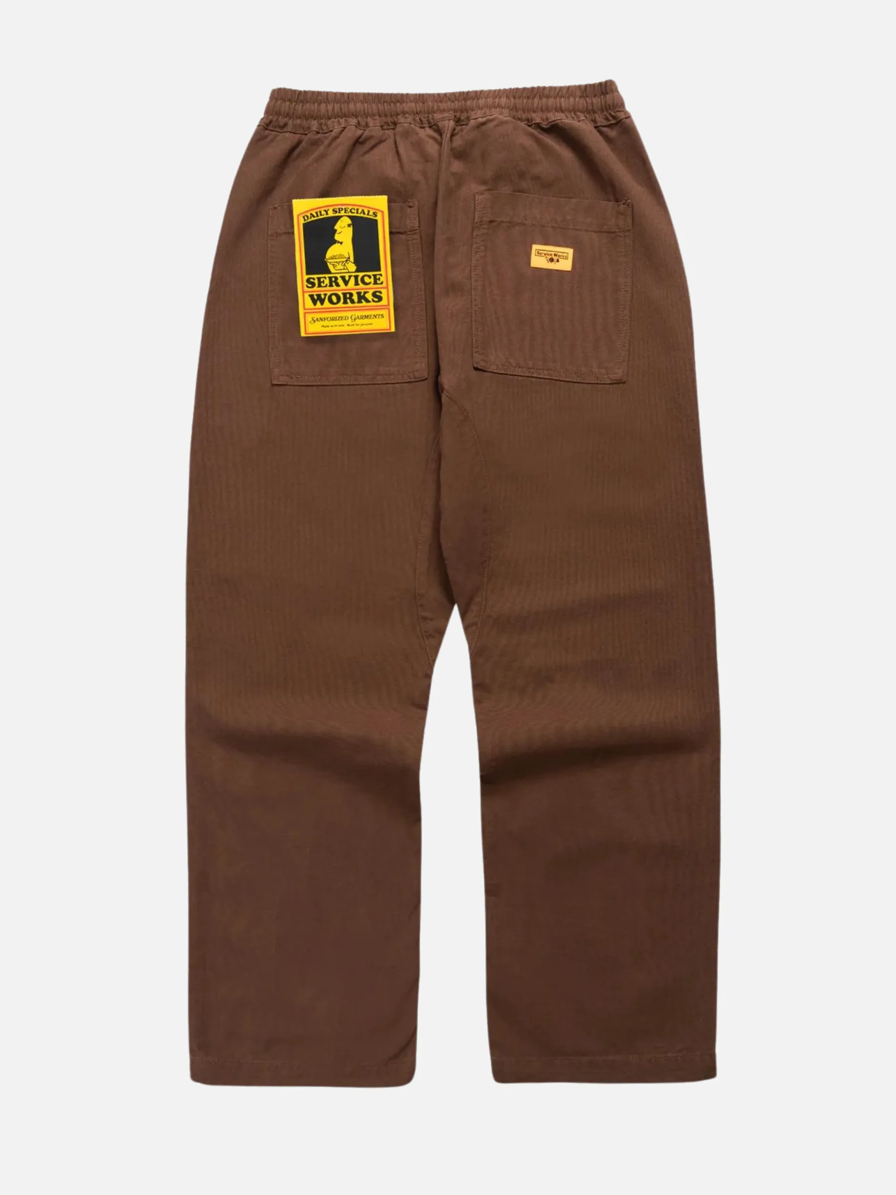 Service Works Canvas Chef Pant - Brown
