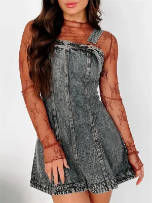 Sexy Hot Mini Denim Dress for Women