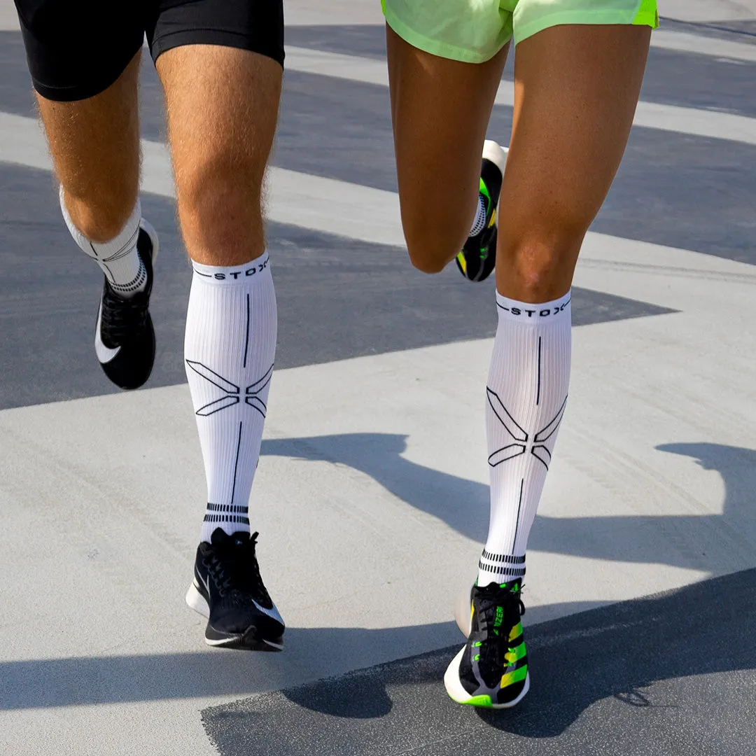 Sports Socks Women 2024 | White / Black
