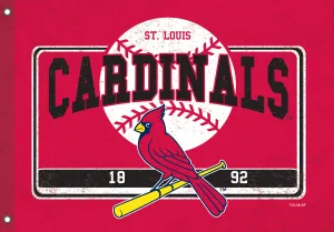 St Louis Cardinals, Linen Estate Flag,17l4225