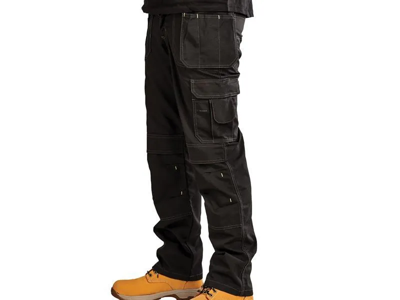 Stanley Clothing Iowa Holster Trousers Black Waist 34in Leg 31in