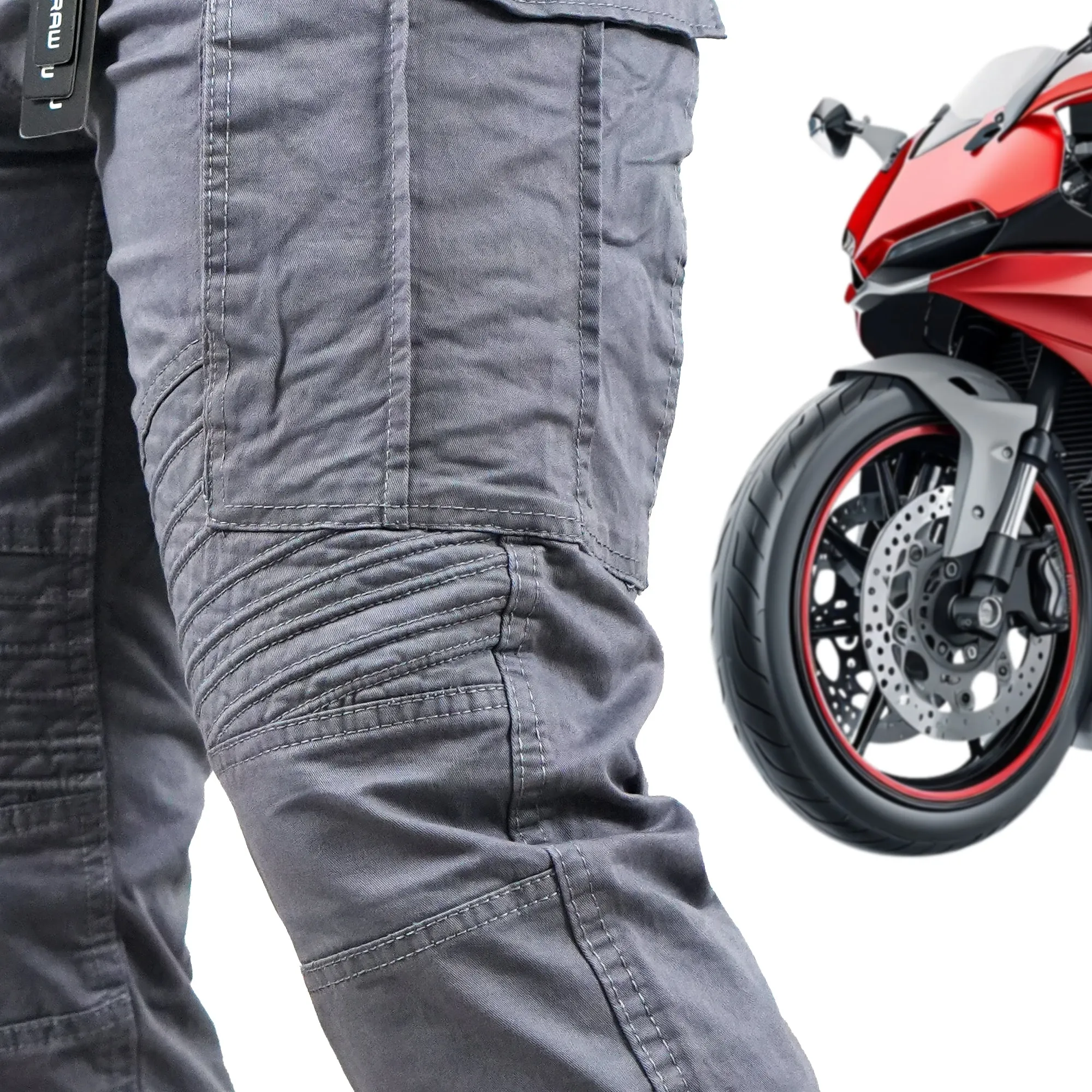 STOCK CLEARANCE OFFER Biker Cargo Pant | 6 Large Pockets Premium Quality Cargo Pant | Biker Cargo 46 C