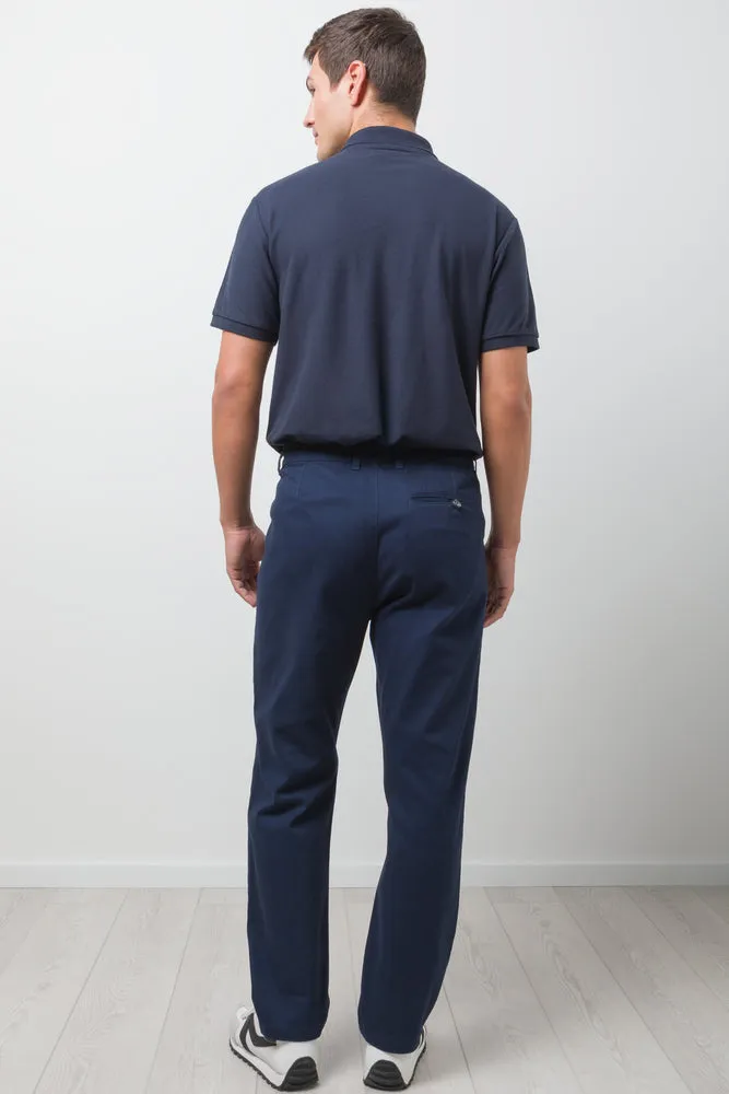 Straight Leg Chino Pants Navy
