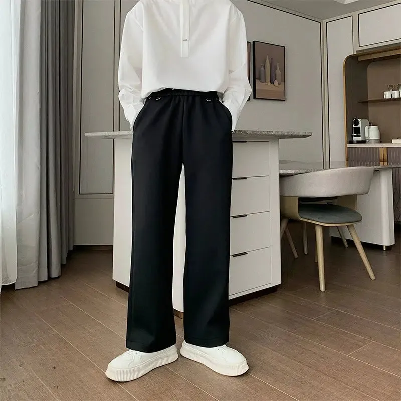 Straight Thickened Casual Pants