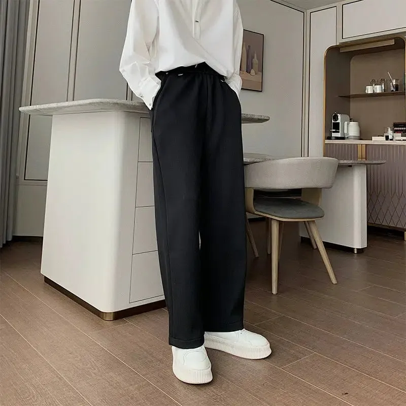 Straight Thickened Casual Pants