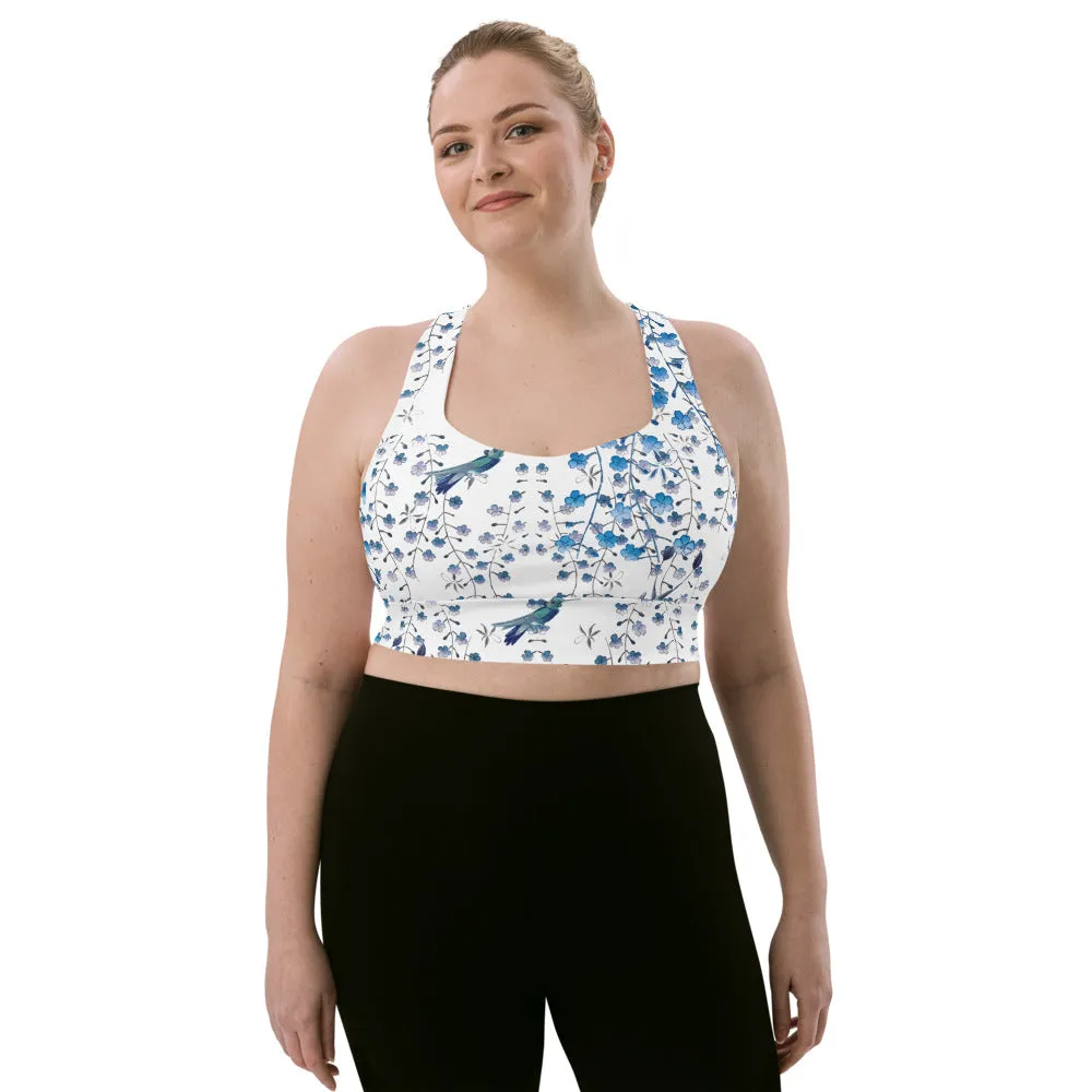 Tiny Floral sports bra