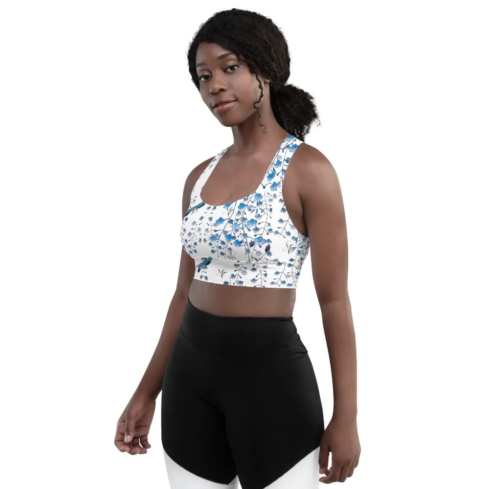 Tiny Floral sports bra