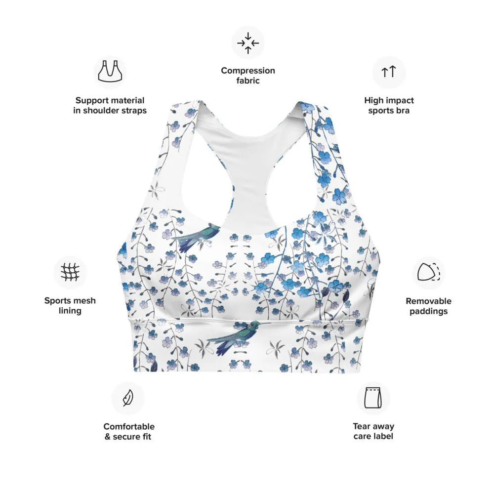 Tiny Floral sports bra