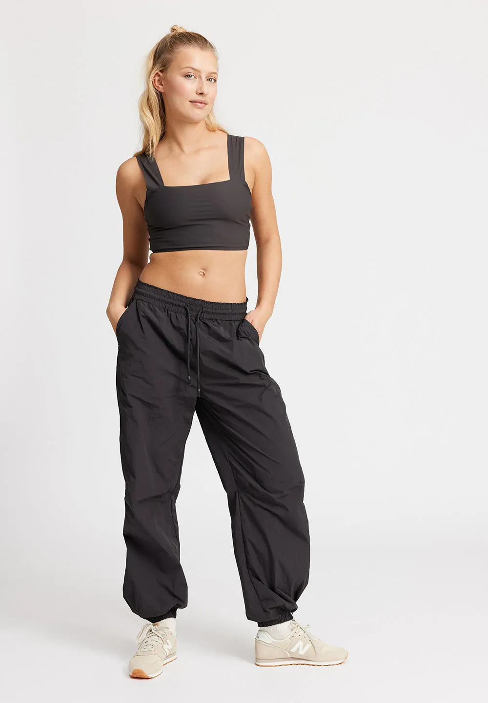 Track Loose Pants Palma - almost black