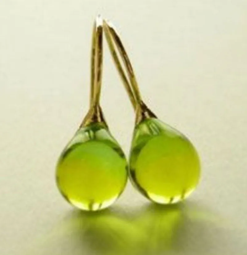 Trendy Finest Earrings with Natural Stone
