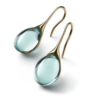 Trendy Finest Earrings with Natural Stone