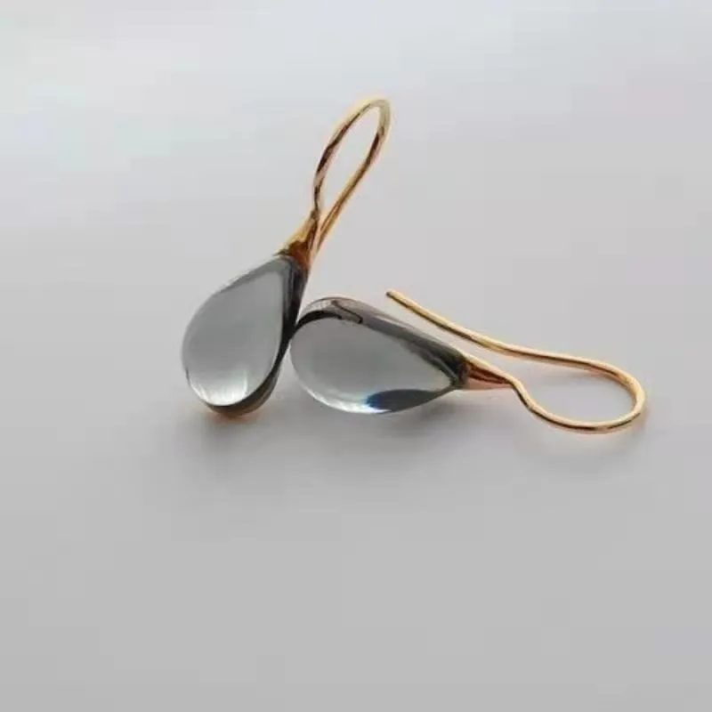 Trendy Finest Earrings with Natural Stone