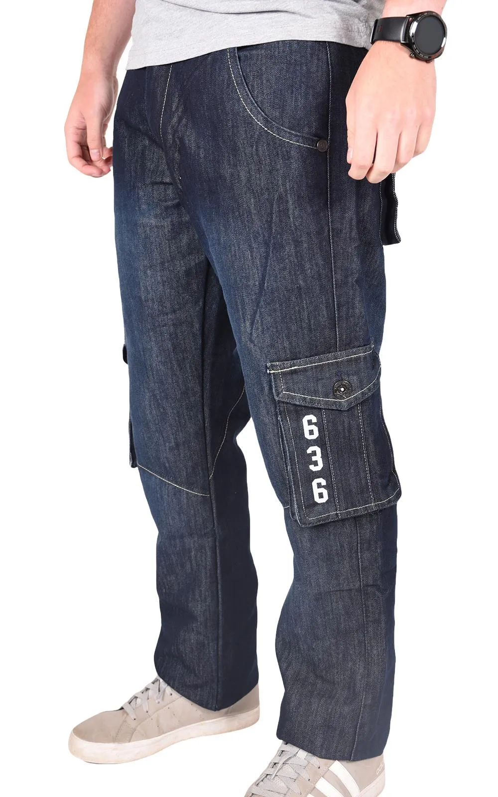True Face Men Cargo Jeans