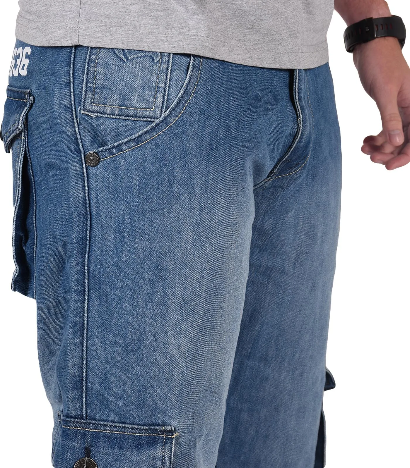 True Face Men Cargo Jeans
