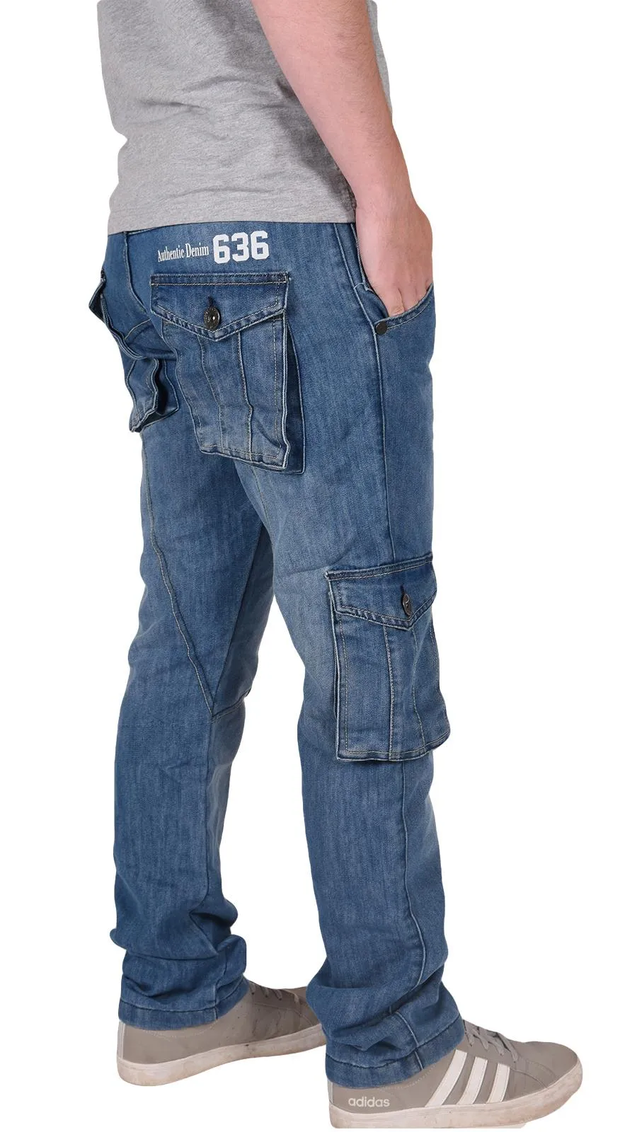 True Face Men Cargo Jeans