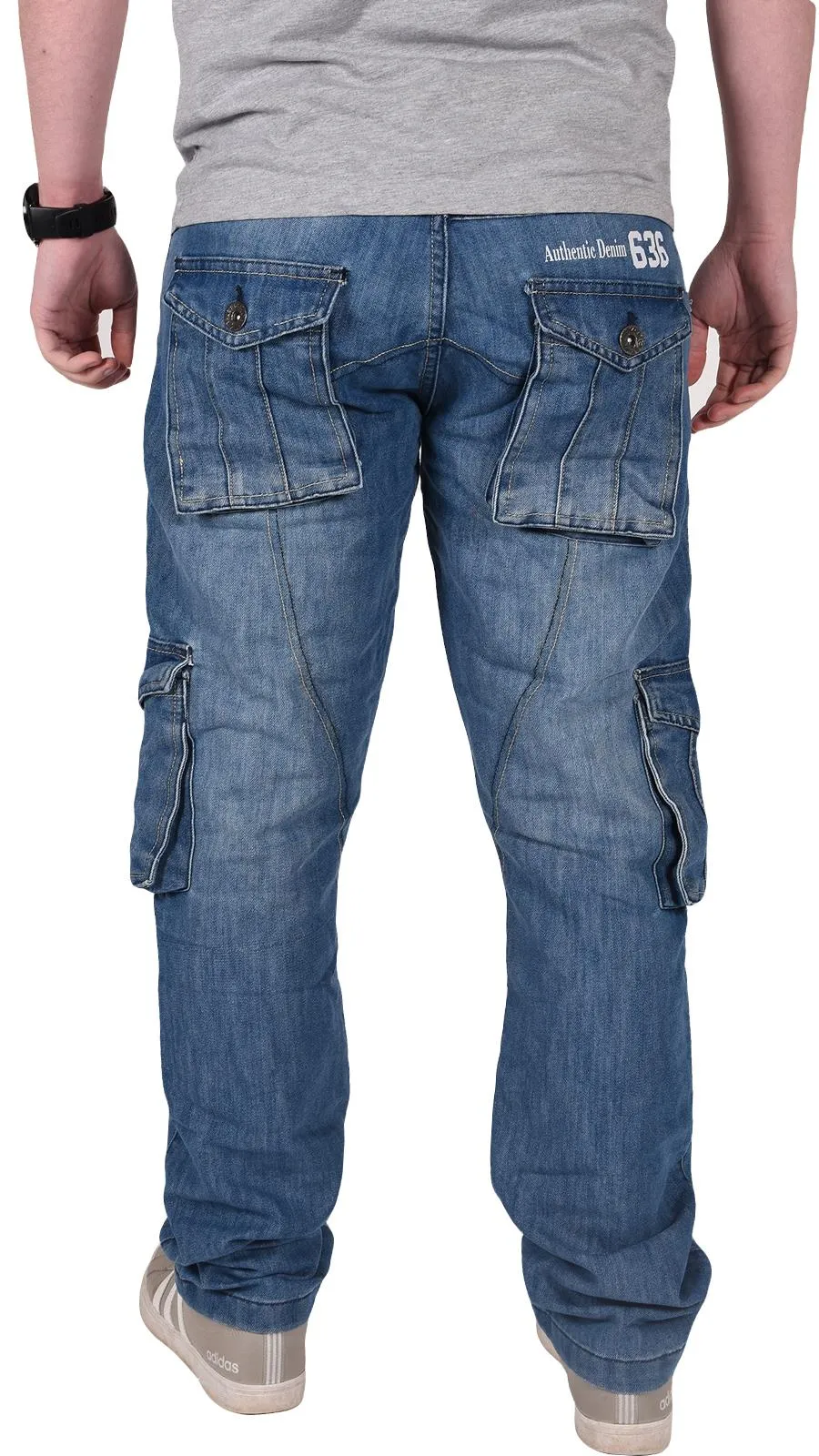 True Face Men Cargo Jeans