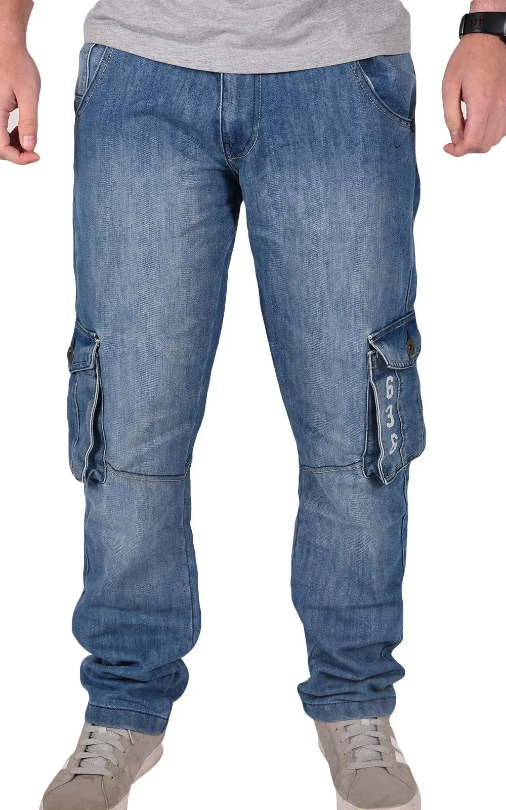 True Face Men Cargo Jeans