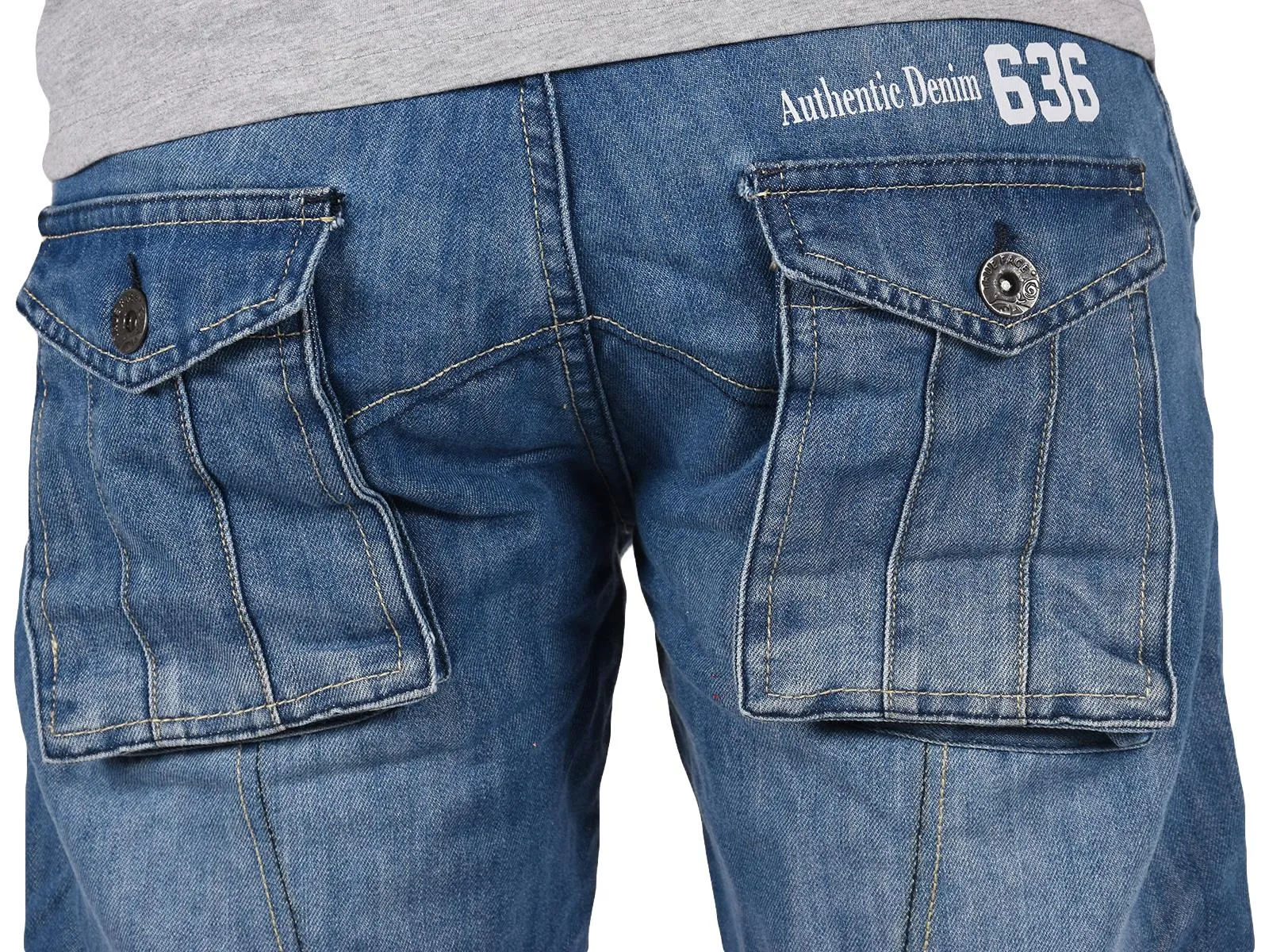 True Face Men Cargo Jeans