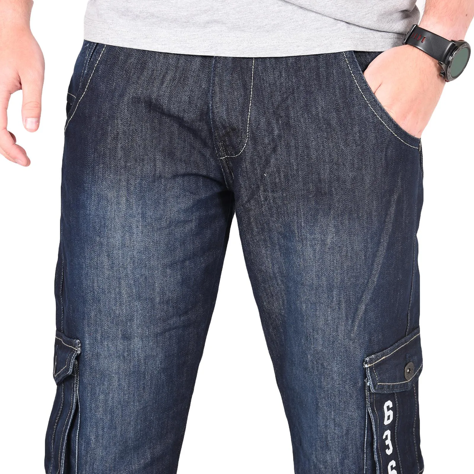 True Face Men Cargo Jeans