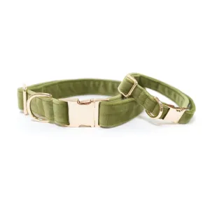 Velvet Meadow Classic Dog Collar