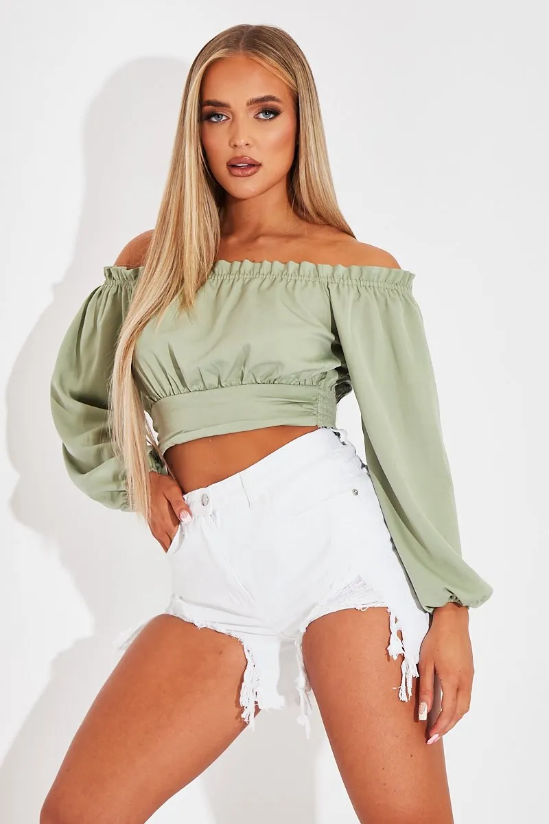 White Denim Extreme Rip Front Shorts - Aarya