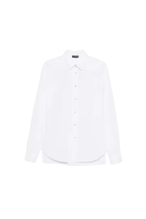 White Poplin Shirt