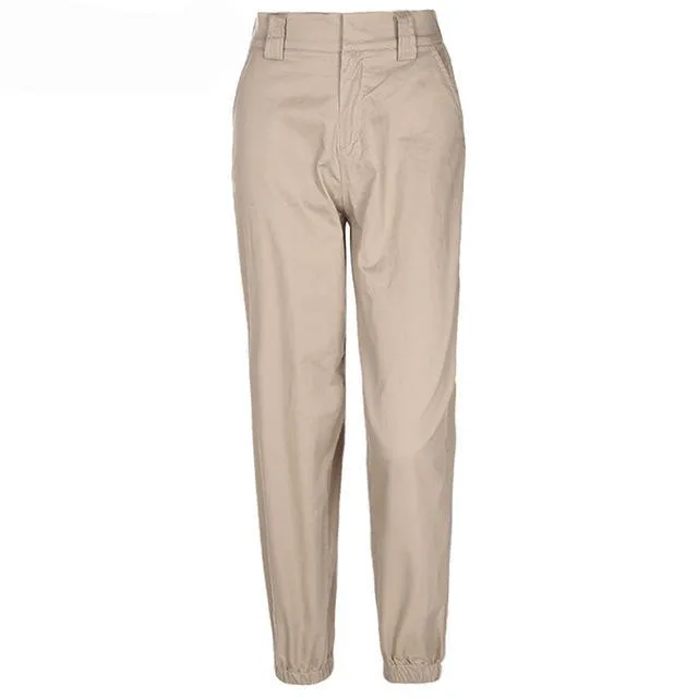 Women's Harem Pants High Waist