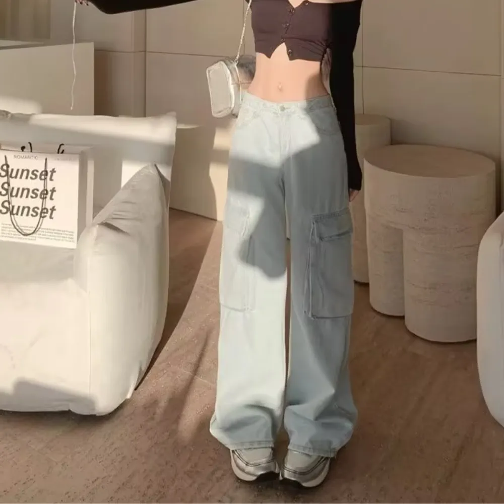 Women's Sexy Low Waist Cargo Pants