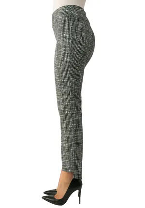 Women's Up! | Hi Lo Slimming Pull On Pants | Grey Weave