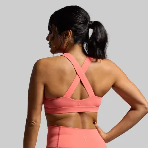 Your Essential Sports Bra (Hot Peach)
