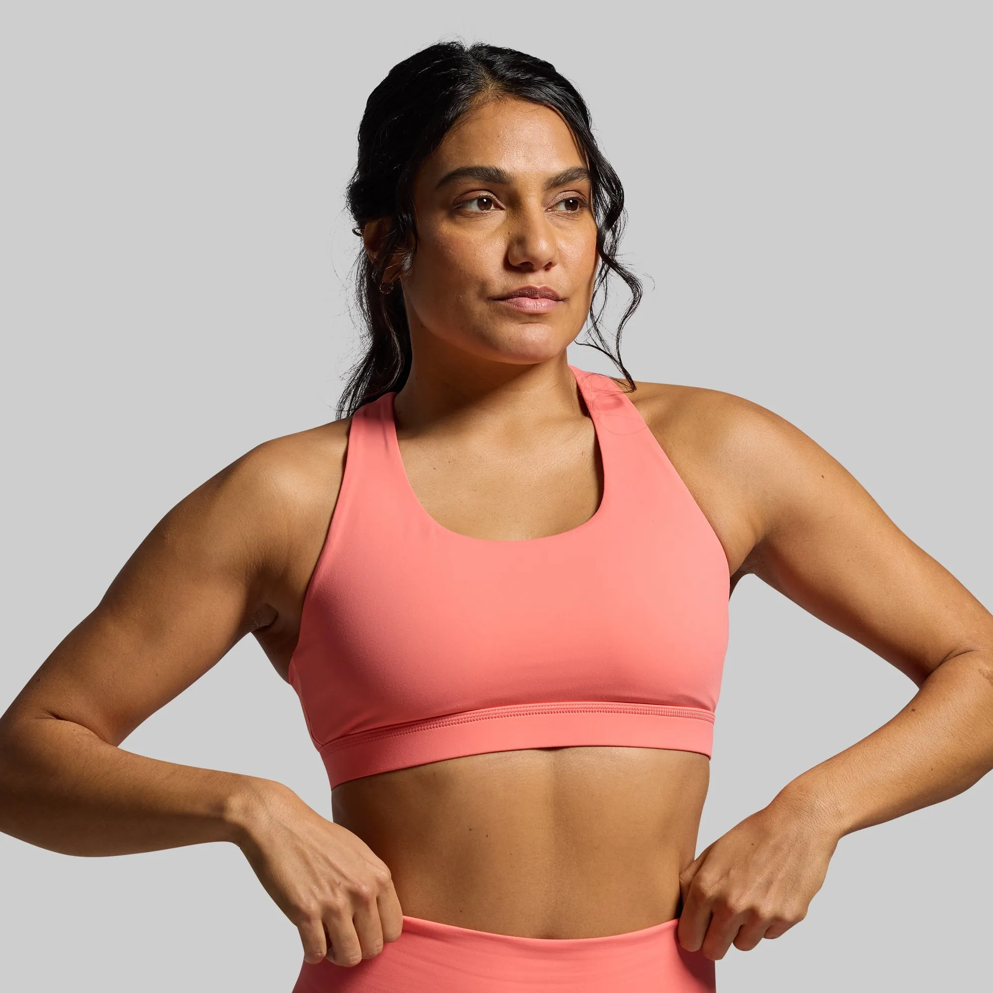 Your Essential Sports Bra (Hot Peach)