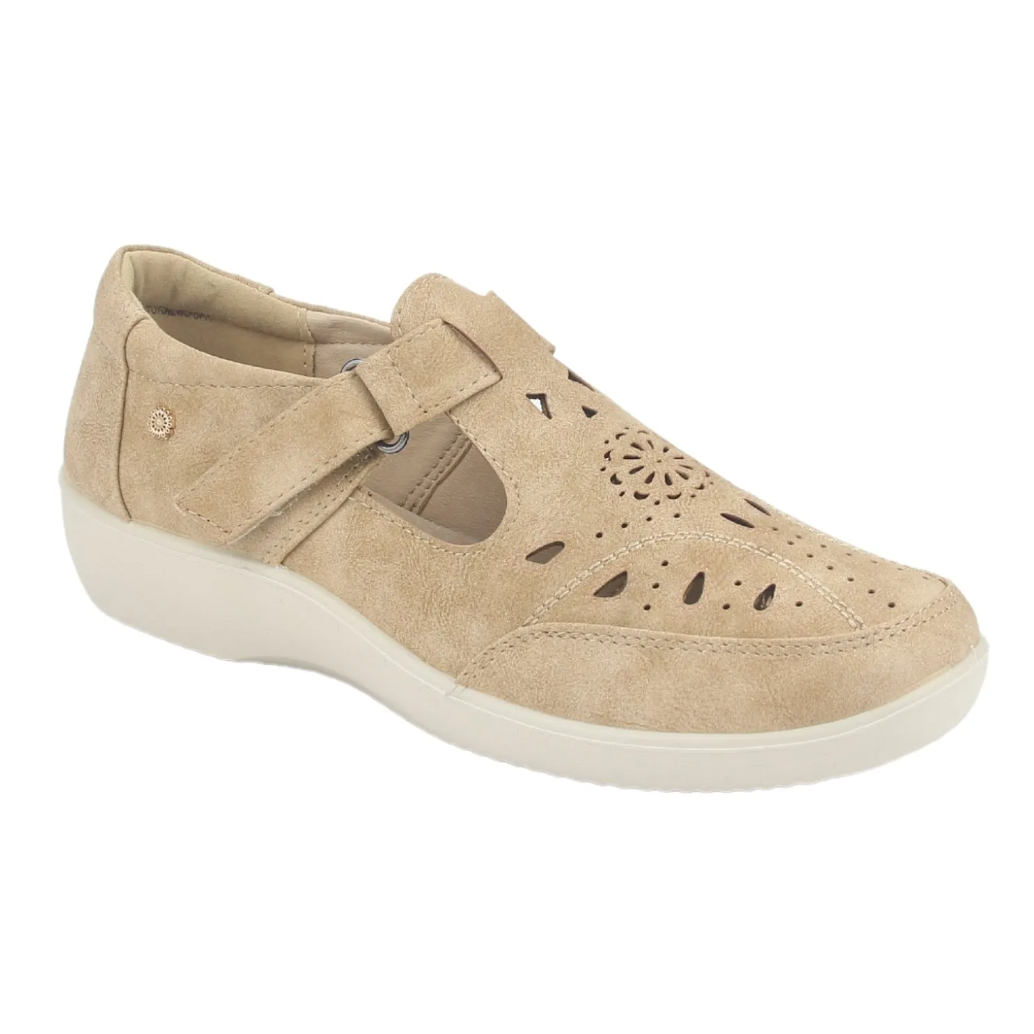 Zapato Chalada Mujer Dong-1 Beige Casual