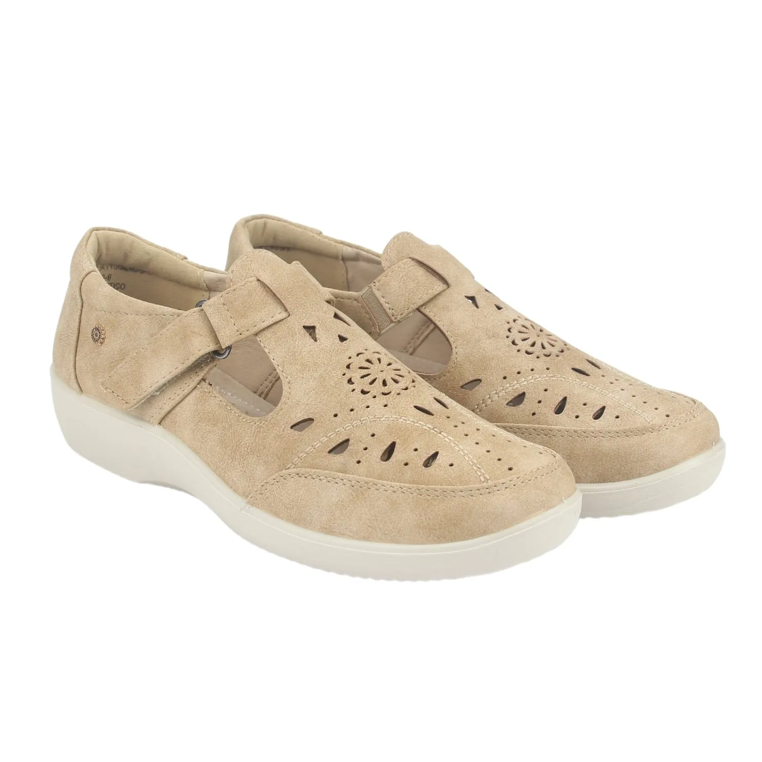 Zapato Chalada Mujer Dong-1 Beige Casual