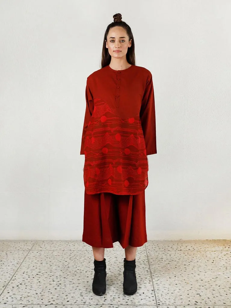 Zero Moon Cherry Red Co-Ord