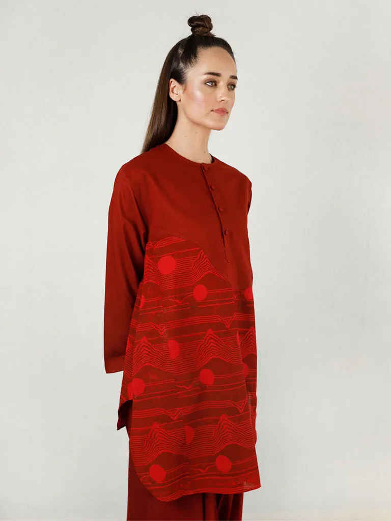 Zero Moon Cherry Red Co-Ord